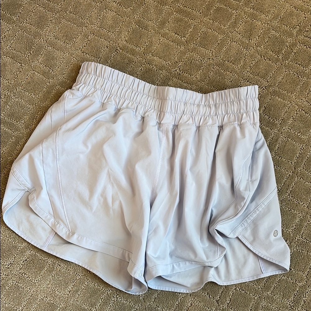 Women's White Athletic Shorts